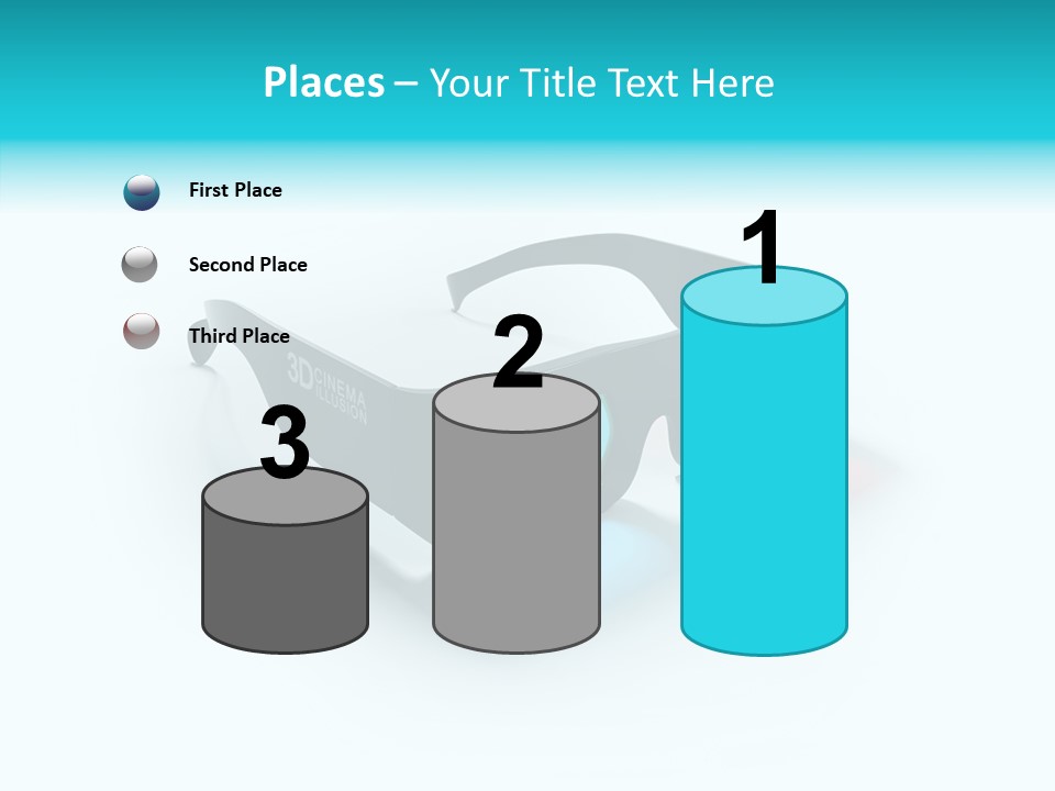 Perception Movie Glasses PowerPoint Template