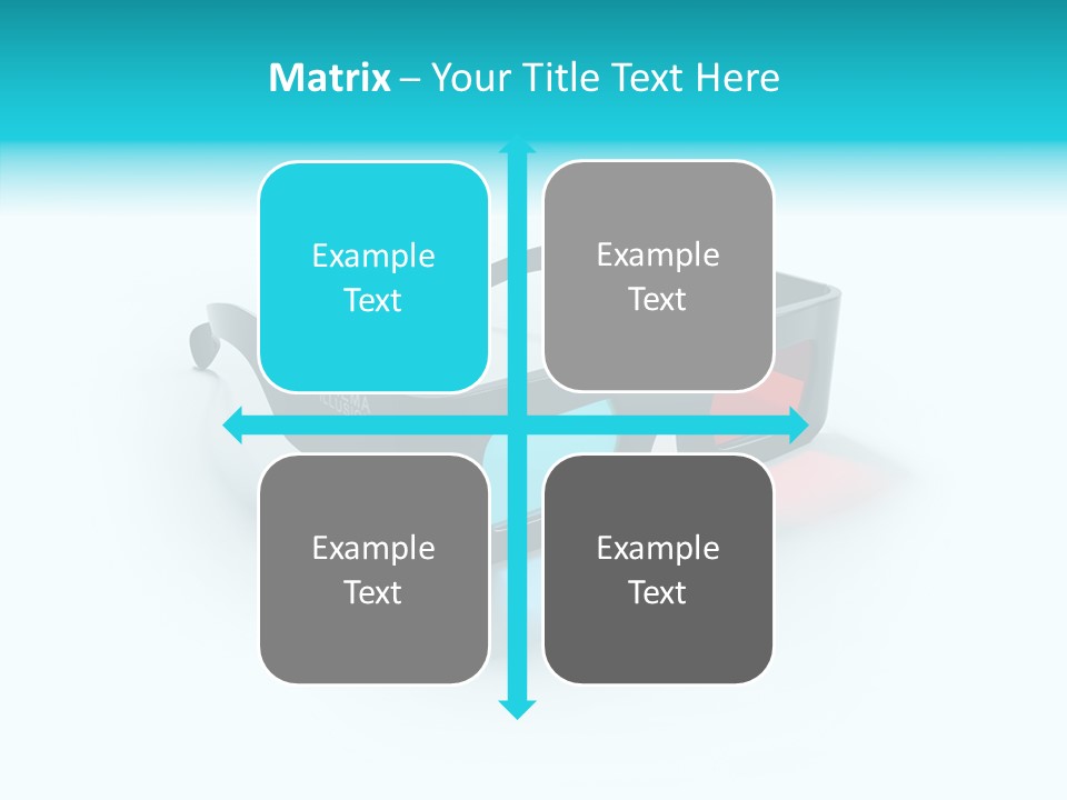 Perception Movie Glasses PowerPoint Template
