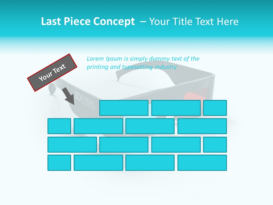 Perception Movie Glasses PowerPoint Template