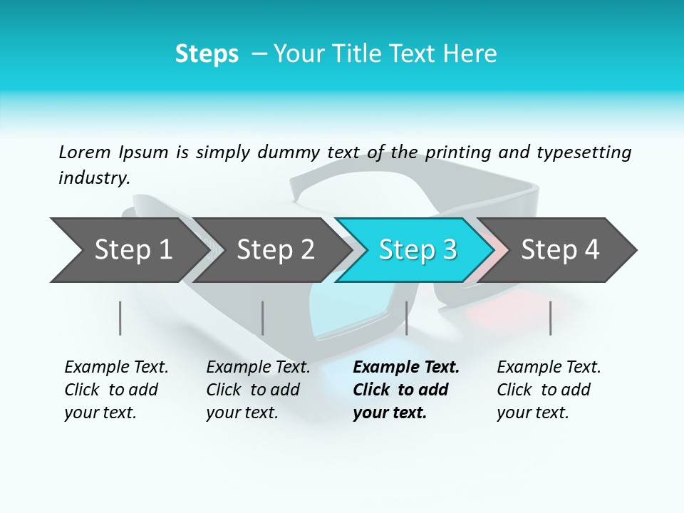 Perception Movie Glasses PowerPoint Template