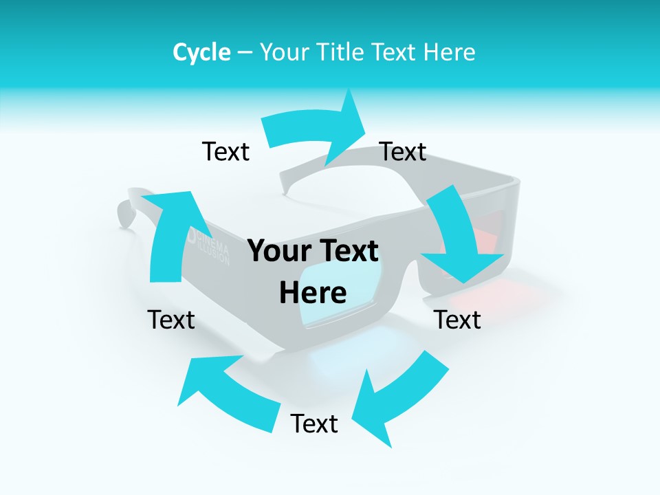 Perception Movie Glasses PowerPoint Template