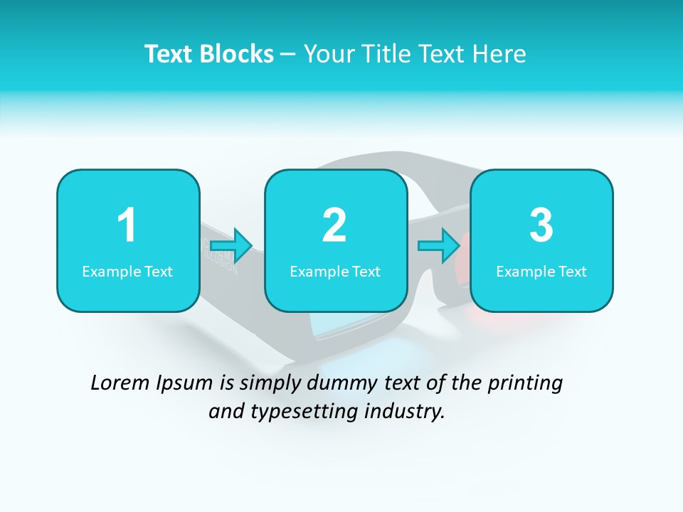 Perception Movie Glasses PowerPoint Template