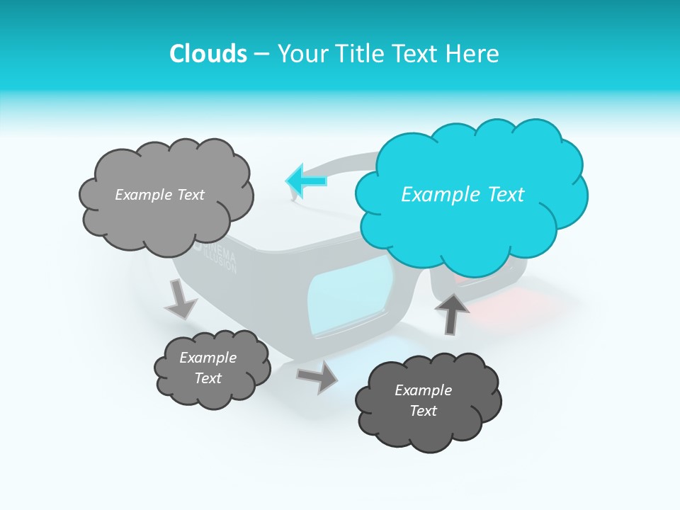 Perception Movie Glasses PowerPoint Template