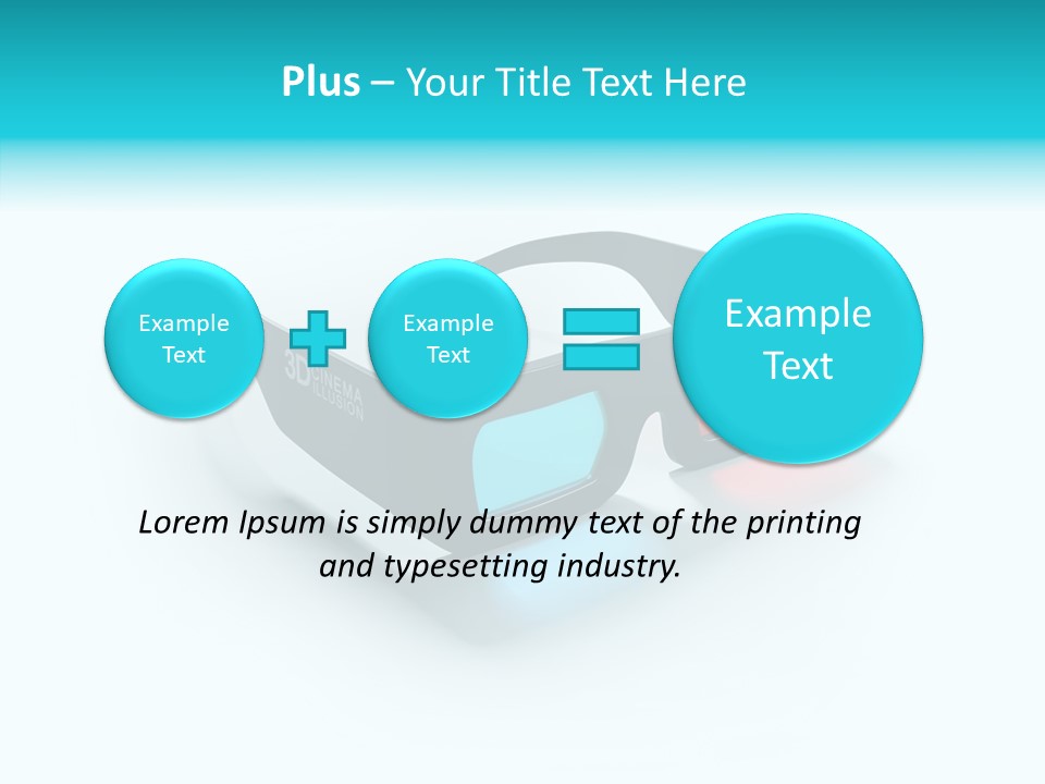 Perception Movie Glasses PowerPoint Template