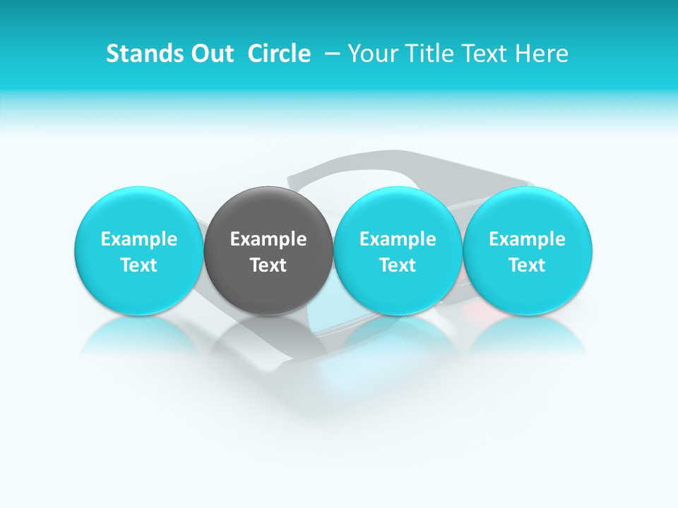 Perception Movie Glasses PowerPoint Template