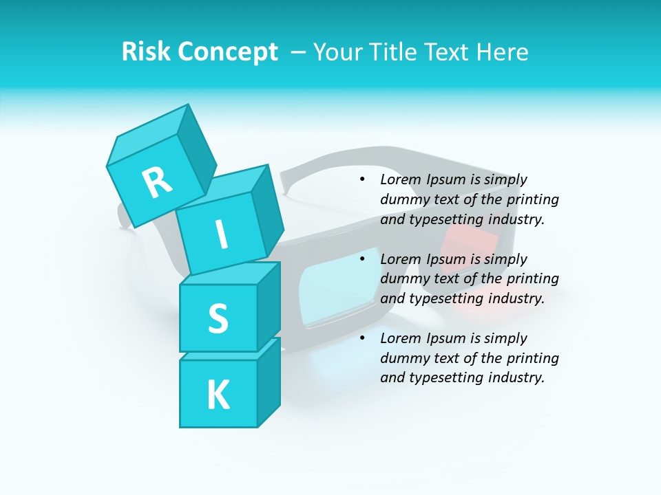 Perception Movie Glasses PowerPoint Template