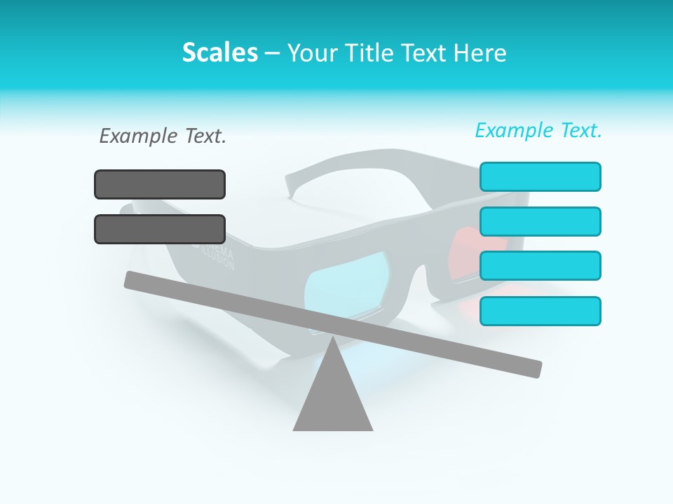 Perception Movie Glasses PowerPoint Template