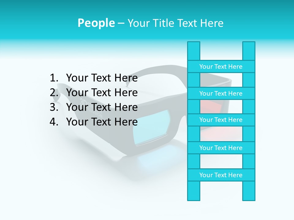 Perception Movie Glasses PowerPoint Template