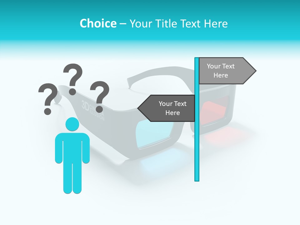 Perception Movie Glasses PowerPoint Template