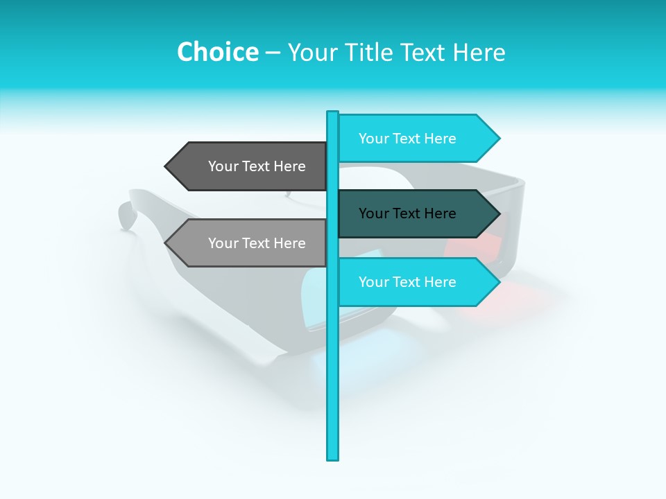 Perception Movie Glasses PowerPoint Template