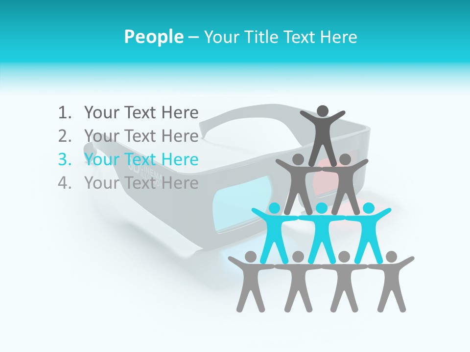 Perception Movie Glasses PowerPoint Template