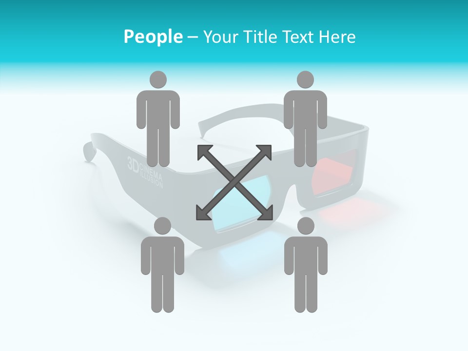 Perception Movie Glasses PowerPoint Template