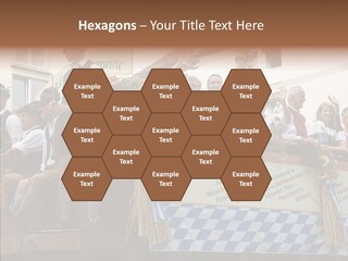 Embroidery Breeches Pants PowerPoint Template