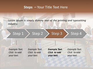 Embroidery Breeches Pants PowerPoint Template