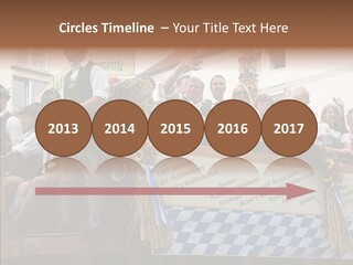 Embroidery Breeches Pants PowerPoint Template