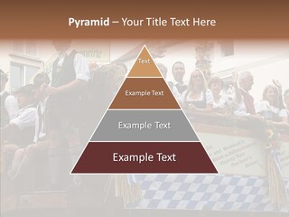 Embroidery Breeches Pants PowerPoint Template