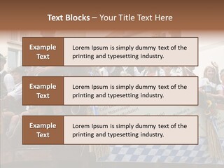 Embroidery Breeches Pants PowerPoint Template