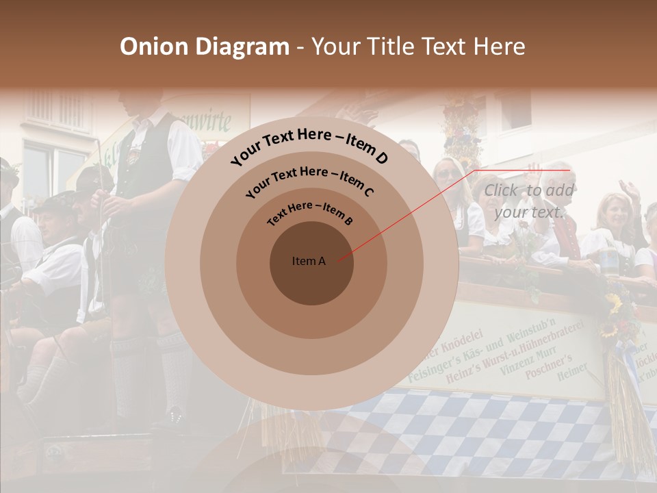 Embroidery Breeches Pants PowerPoint Template