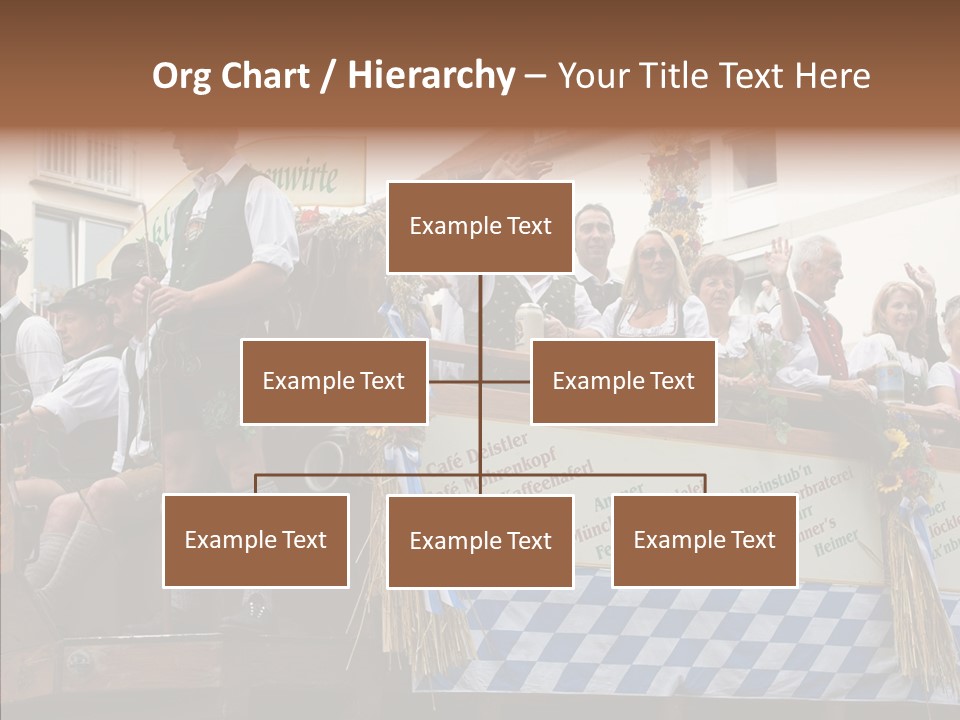 Embroidery Breeches Pants PowerPoint Template