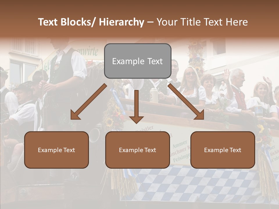 Embroidery Breeches Pants PowerPoint Template