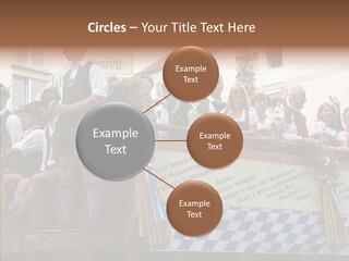 Embroidery Breeches Pants PowerPoint Template