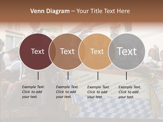 Embroidery Breeches Pants PowerPoint Template