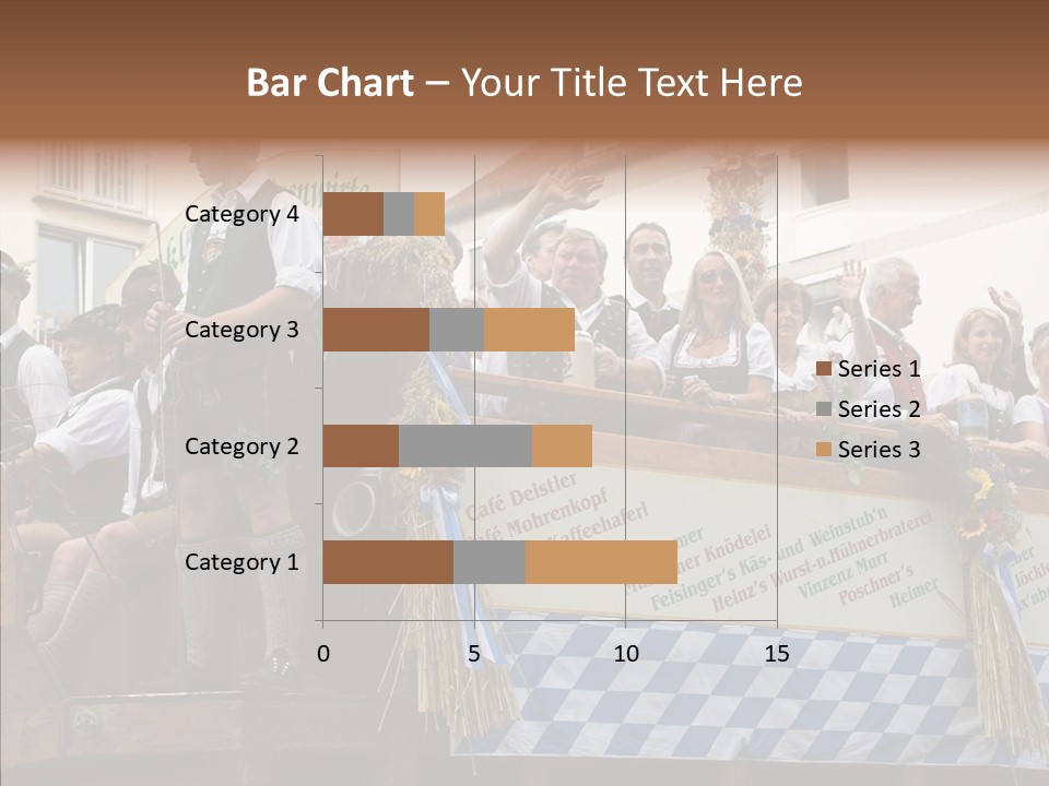 Embroidery Breeches Pants PowerPoint Template