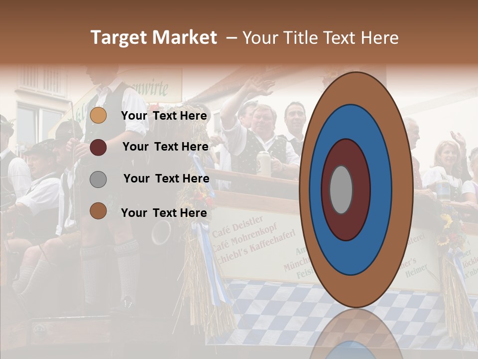 Embroidery Breeches Pants PowerPoint Template