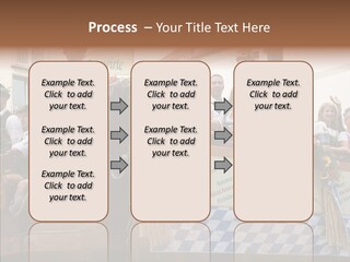 Embroidery Breeches Pants PowerPoint Template