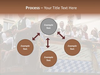 Embroidery Breeches Pants PowerPoint Template