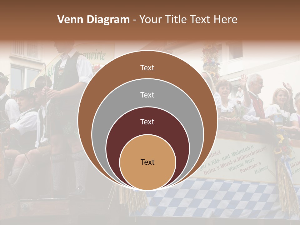 Embroidery Breeches Pants PowerPoint Template