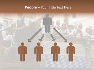 Embroidery Breeches Pants PowerPoint Template