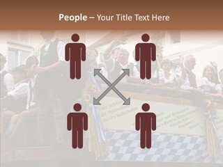 Embroidery Breeches Pants PowerPoint Template