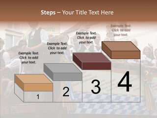 Embroidery Breeches Pants PowerPoint Template