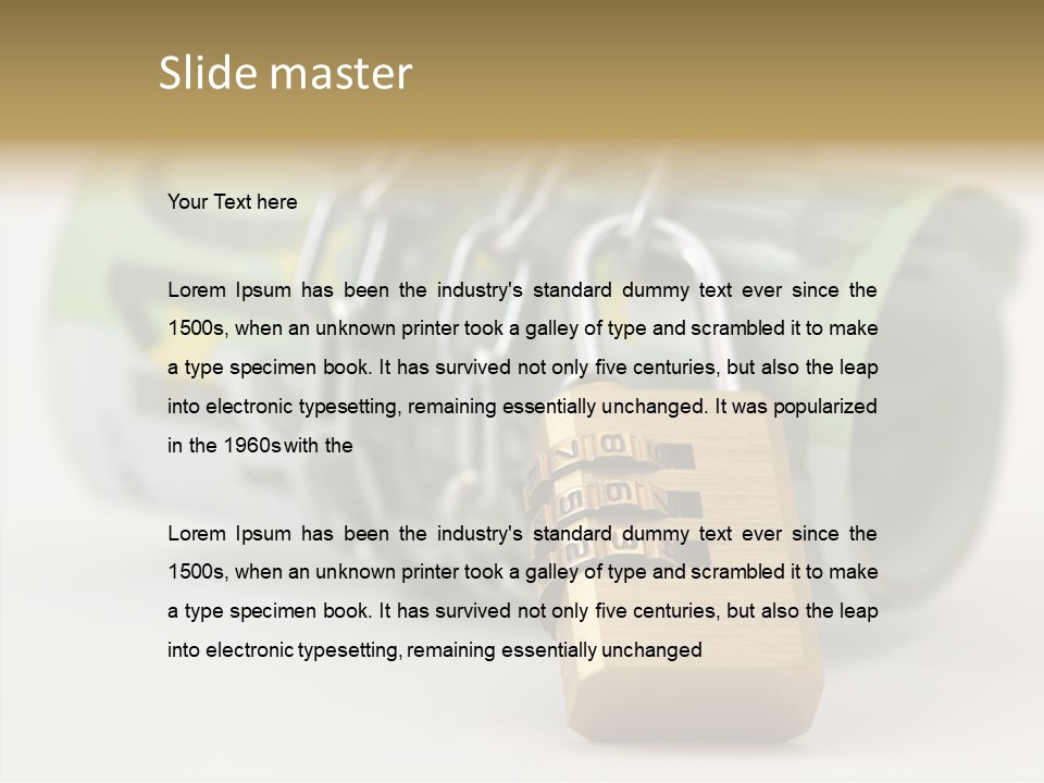 Currency Note Preparedness PowerPoint Template