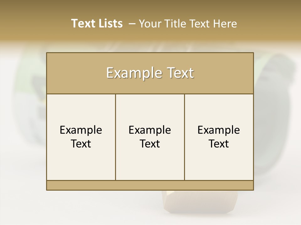 Currency Note Preparedness PowerPoint Template