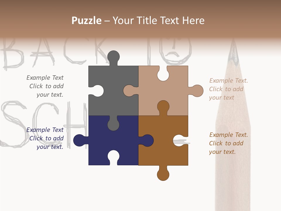 Color School Children PowerPoint Template