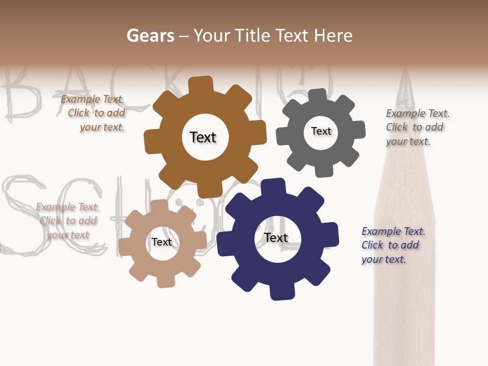 Color School Children PowerPoint Template