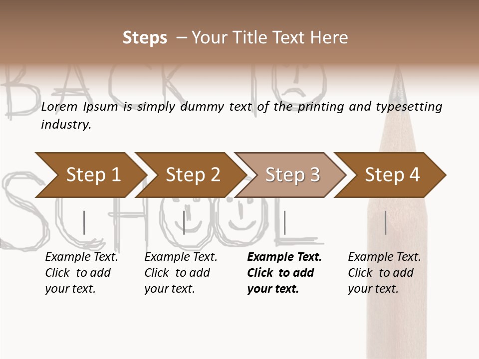 Color School Children PowerPoint Template