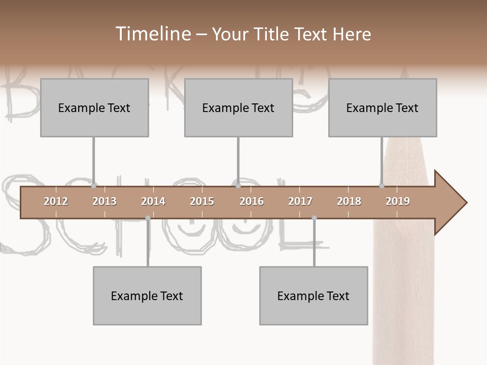 Color School Children PowerPoint Template