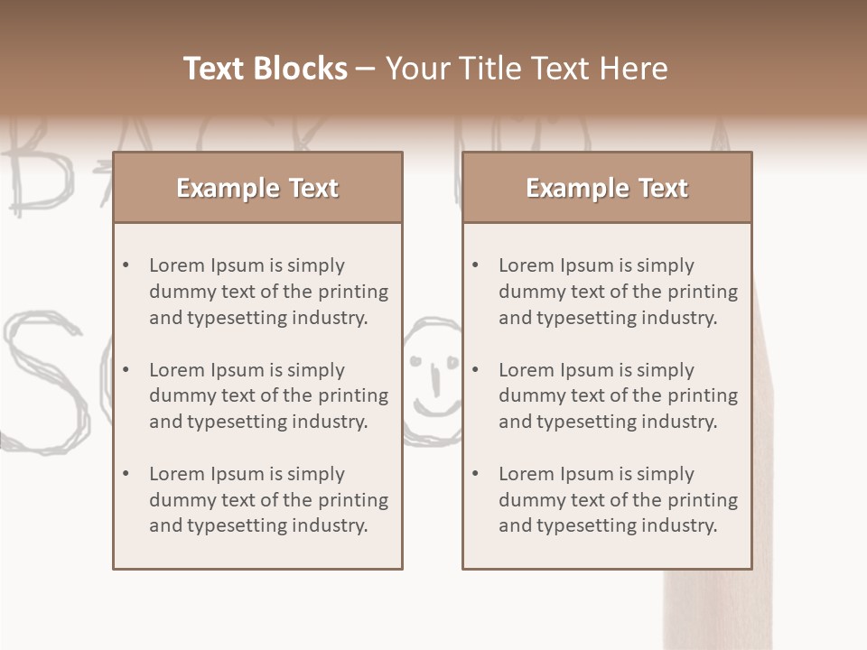 Color School Children PowerPoint Template