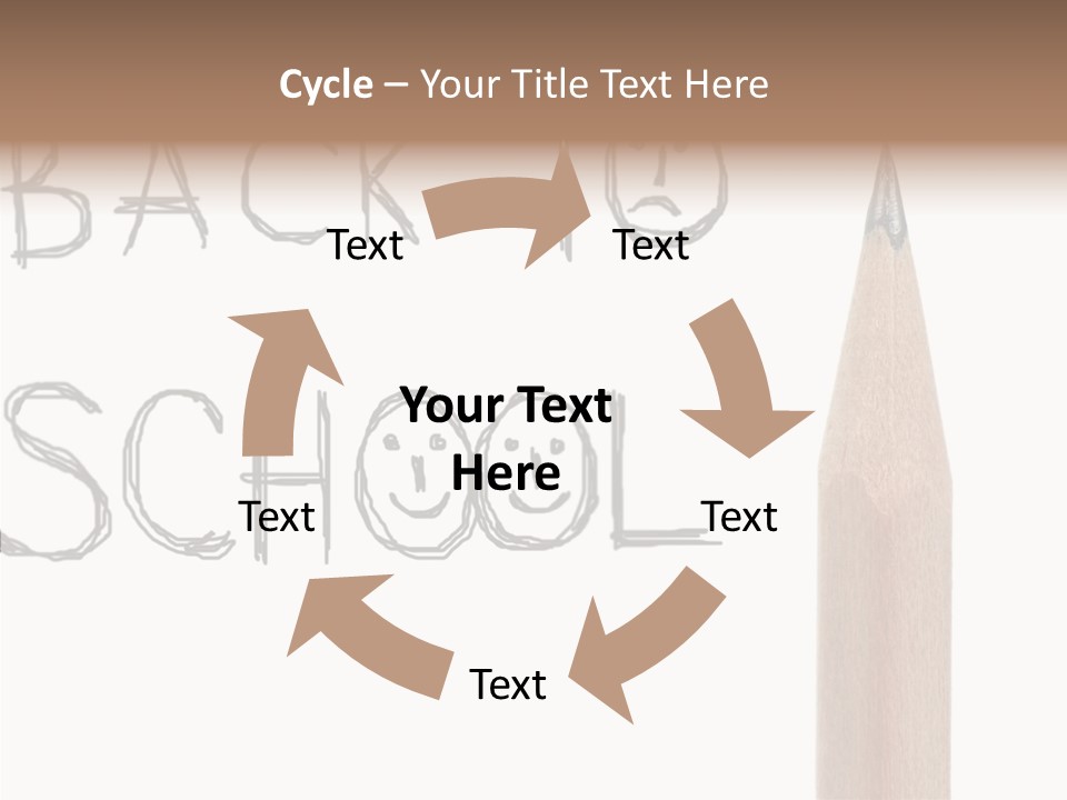 Color School Children PowerPoint Template