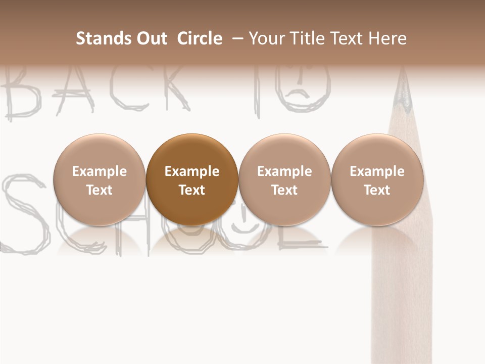 Color School Children PowerPoint Template