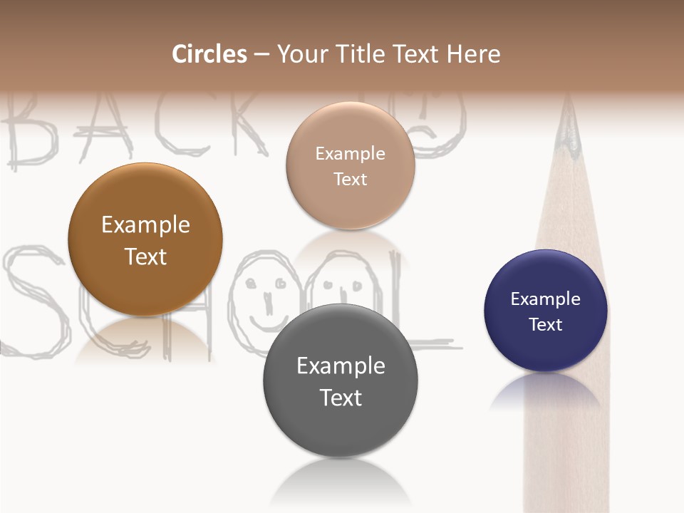 Color School Children PowerPoint Template