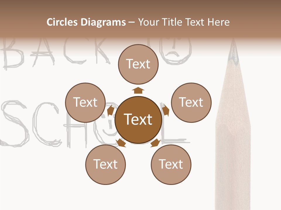 Color School Children PowerPoint Template