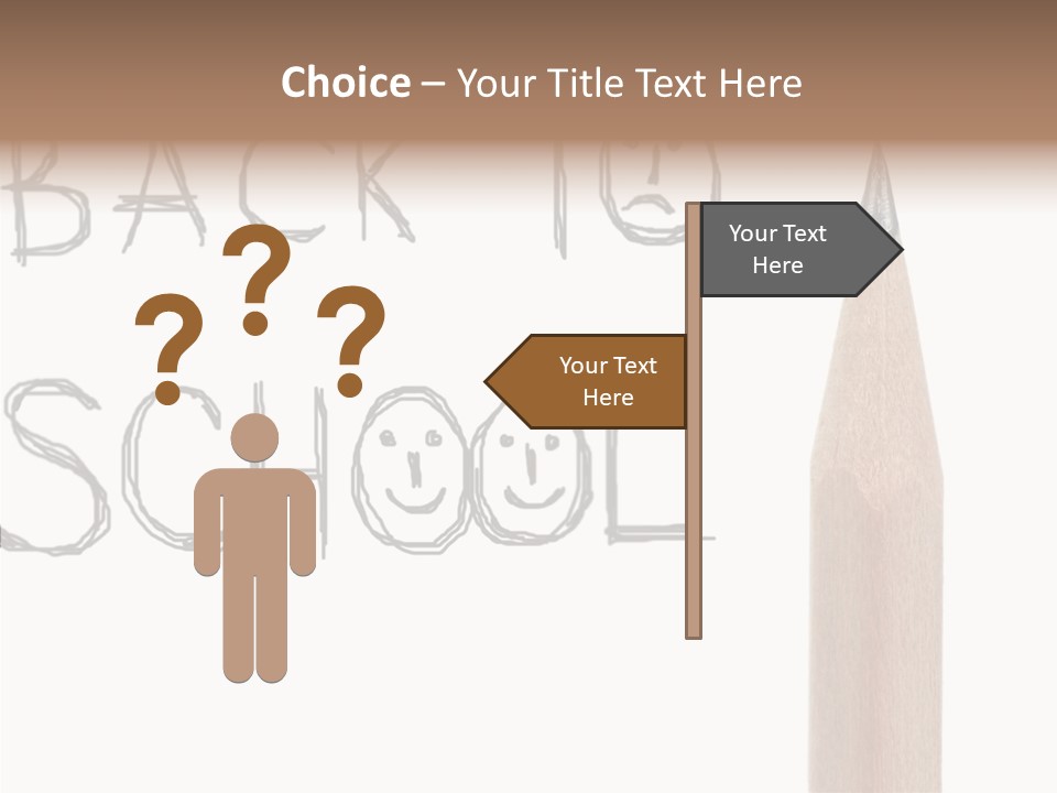 Color School Children PowerPoint Template