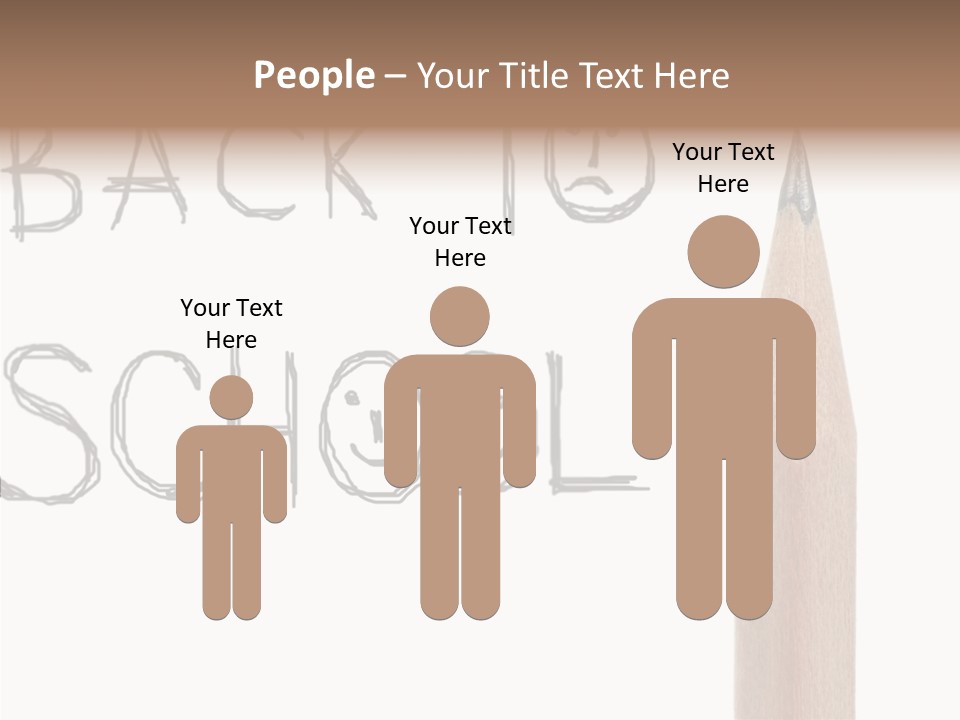 Color School Children PowerPoint Template