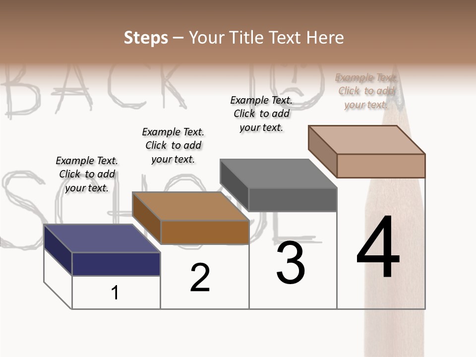 Color School Children PowerPoint Template