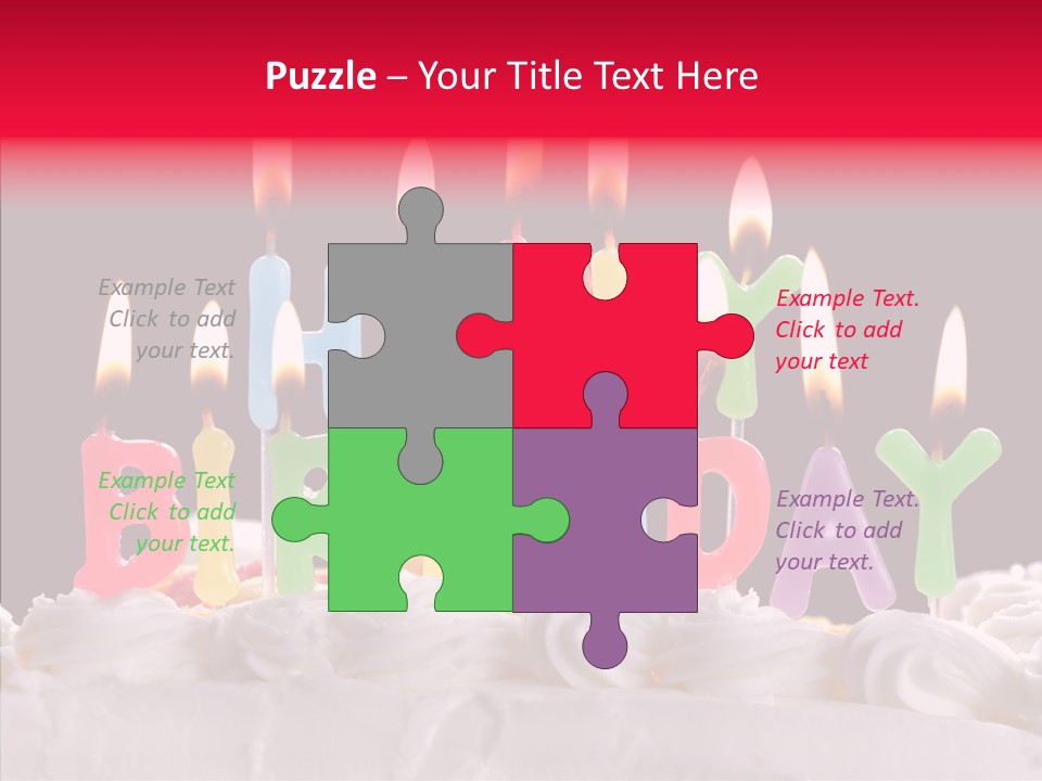 Text Bright Food PowerPoint Template