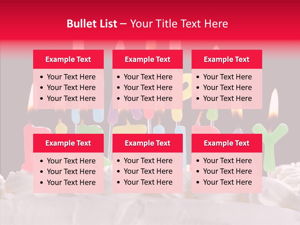 Text Bright Food PowerPoint Template